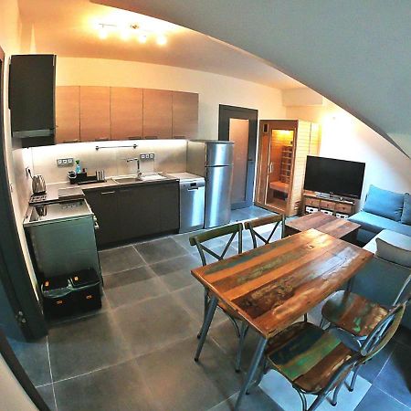 The Mountain Loft Klinovec - With Infrasauna ヤーヒモフ エクステリア 写真